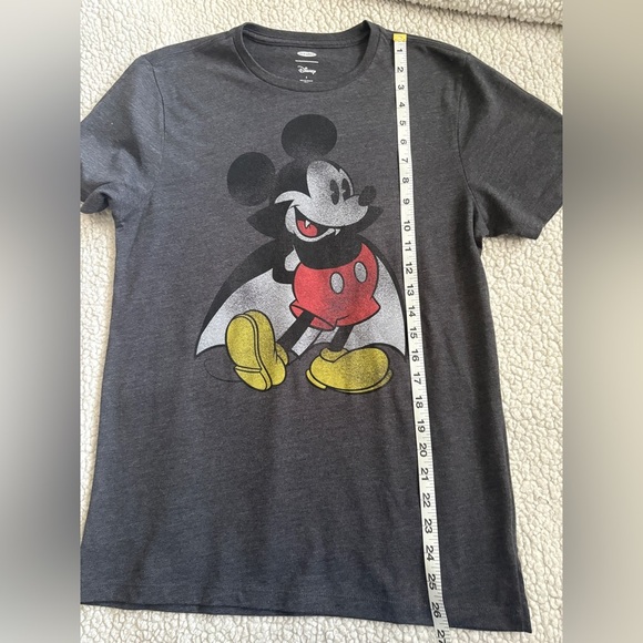 Old Navy Dark Gray Mickey Mouse Tee - Picture 7 of 8